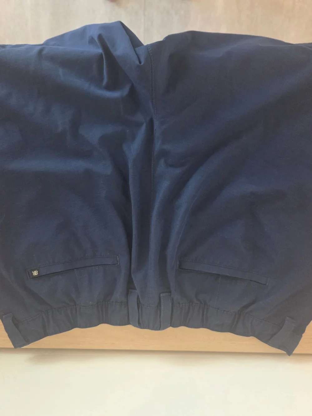 Banana Republic Dark Navy Elastic Waist Shorts